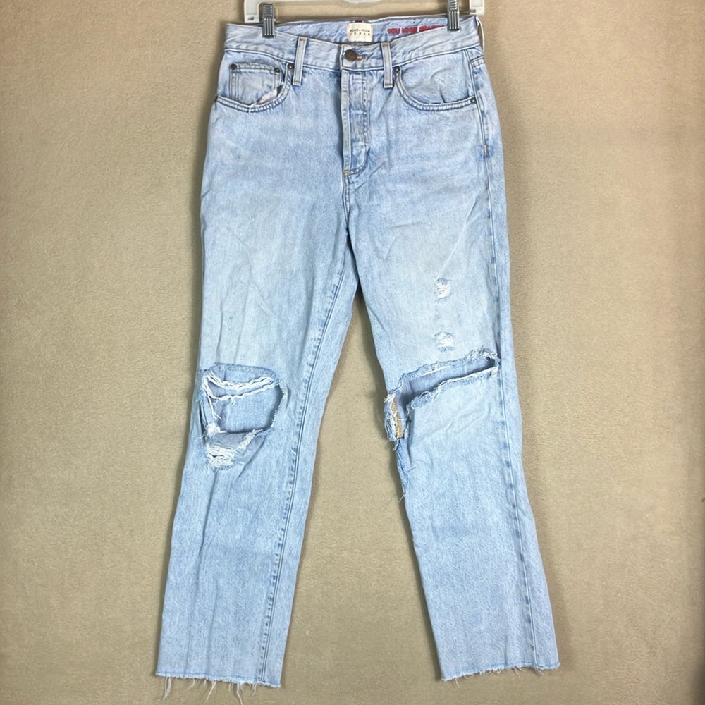 Alice + Olivia “You Look Amazing” Amazing High Rise Boyfriend Jeans Womens sz 28